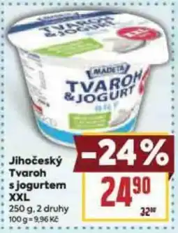 Billa Jihočeský Tvaroh s jogurtem XXL nabídka