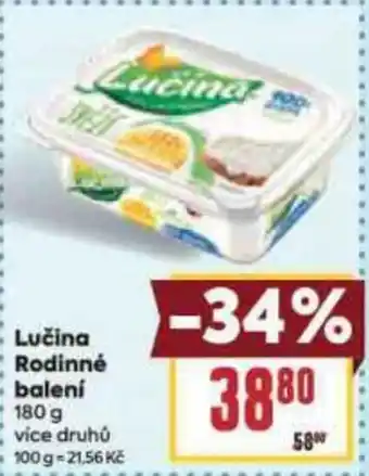 Billa Lučina Rodinné balení nabídka