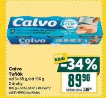 Billa Calvo Tuňák nabídka