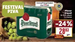 Billa Pilsner Urquell nabídka