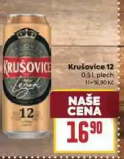 Billa Krušovice 12 0.5L nabídka