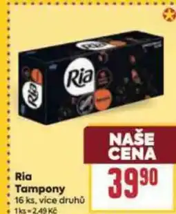 Billa Ria Tampony nabídka
