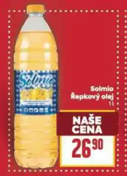Billa Solmio Řepkový olej 1L nabídka