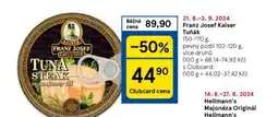 Tesco Franz Josef Kaiser Tuňák nabídka