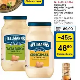 Tesco Hellmann's Majonéza Originál nabídka