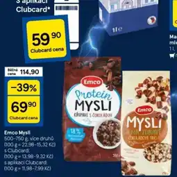 Tesco Emco Mysli nabídka