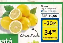 Tesco Citróny nabídka