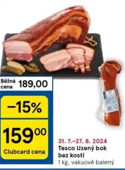 Tesco Tesco Uzený bok bez kosti nabídka