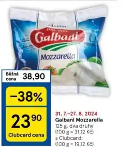 Tesco Galbani Mozzarella nabídka