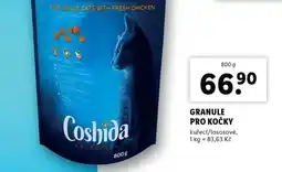 Lidl Coshida GRANULE PRO KOČKY nabídka