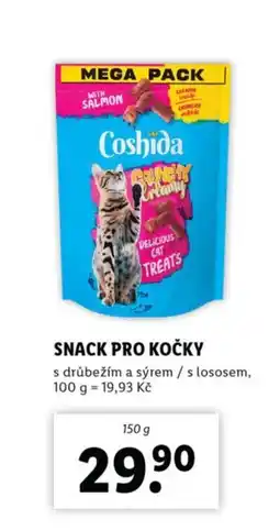 Lidl COSHIDA SNACK PRO KOČKY nabídka