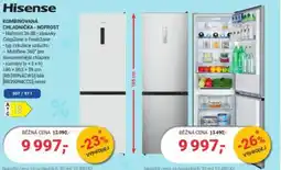 Planeo Elektro Hisense KOMBINOVANÁ CHLADNIČKA - NOFROST nabídka