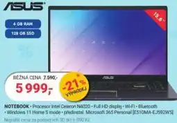 Planeo Elektro ASUS NOTEBOOK nabídka