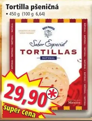 Norma Tortilla pšeničná nabídka