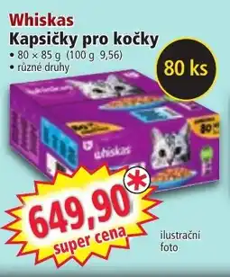 Norma Whiskas Kapsičky pro kočky nabídka