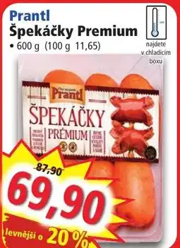 Norma Prantl Špekáčky Premium nabídka