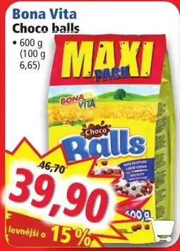 Norma Bona Vita Choco balls nabídka