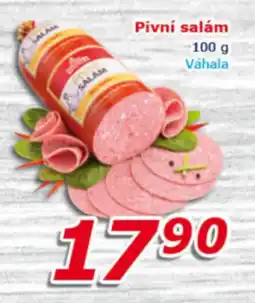 ESO MARKET Pivní salám nabídka