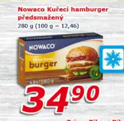 ESO MARKET Nowaco Kuřecí hamburger předsmažený nabídka