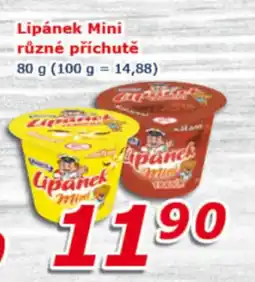 Lipánek Mini různé příchutě