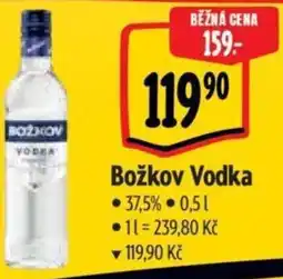 Albert Božkov Vodka 0.5L nabídka