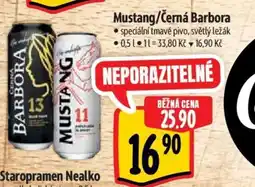 Albert Mustang/Černá Barbora nabídka