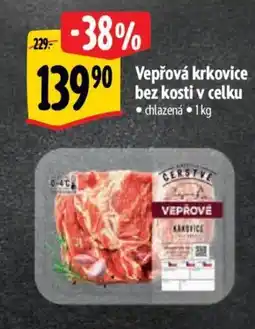 Albert Vepřová krkovice bez kosti v celku nabídka
