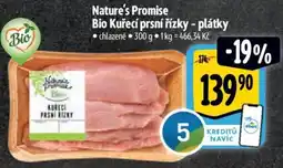 Albert Nature's Promise Bio Kuřecí prsní řízky - plátky nabídka