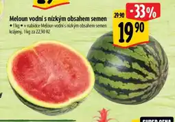 Albert Meloun vodní s nízkým obsahem semen nabídka