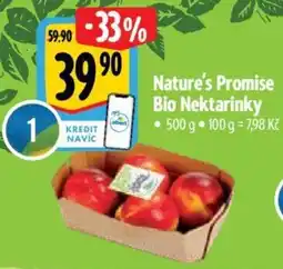 Albert Nature's Promise Bio Nektarinky nabídka