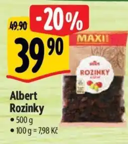 Albert Albert Rozinky nabídka
