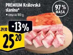 Albert PREMIUM Královská slanina nabídka