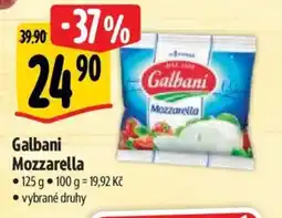 Albert Galbani Mozzarella nabídka