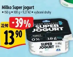 Albert Milko Super jogurt nabídka