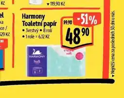 Albert Harmony toaletní papír nabídka