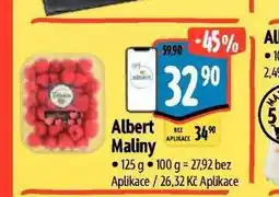 Albert Maliny nabídka