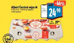 Albert Čerstvá vejce m 10 ks nabídka