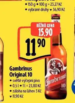 Albert Pivo gambrinus originál 10 nabídka