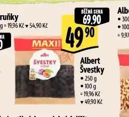 Albert Albert švestky nabídka