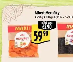 Albert Albert meruňky nabídka