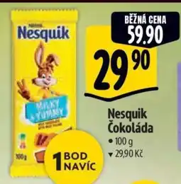 Albert Nesquik Čokoláda nabídka