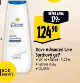 Albert Dove Advanced Care Sprchový gel nabídka