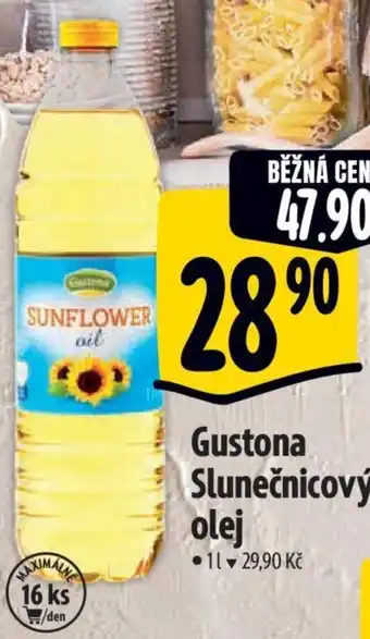 Albert Gustona Slunečnicový olej nabídka