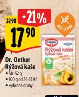 Albert Dr. Oetker Rýžová kaše nabídka