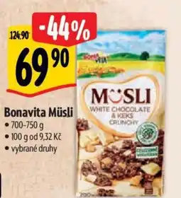 Albert Bonavita Müsli nabídka