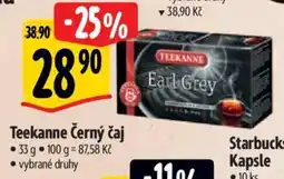 Albert Teekanne Černý čaj nabídka