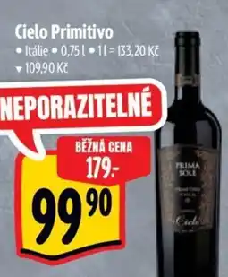 Albert Cielo Primitivo nabídka