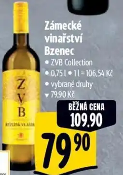 Albert Zámecké vinařství Bzenec nabídka