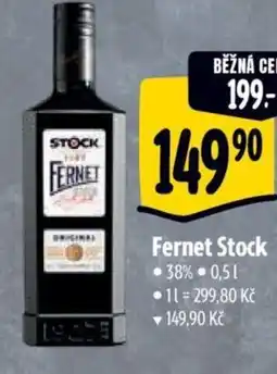 Albert Fernet Stock nabídka