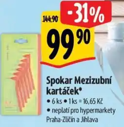 Albert Spokar Mezizubní kartáček nabídka